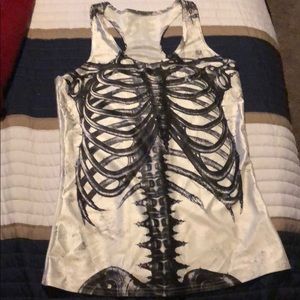 Skeleton tank top size M